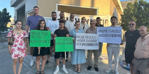 CTP Genlik rgt'nden artma tesisinin mhrlenmesine kar eylem