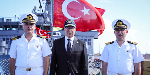 Ba�bakan �stel, TCG Cezayirli Gazi Hasan Pa�a ve TCG �skenderun gemilerini ziyaret etti