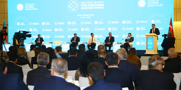 Bak�'de d�zenlenen panelde T�rk d�nyas�n�n KKTC'ye deste�i ele al�nd�