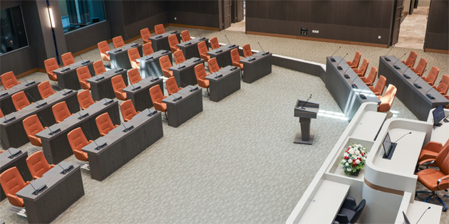 Cumhuriyet Meclisi Genel Kurulu yar�n yeni binas�nda ilk oturumunu yapacak