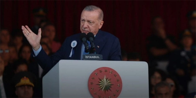 T�rkiye Cumhurba�kan� Erdo�an: 'Mavi vatan�n �nemi b�y�k'