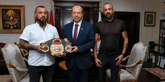 'Demir Yumruk', Cumhurbakan Tatar’ ziyaret etti