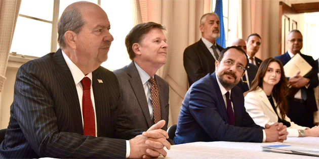 Tatar ve Hristodulidis, �ki Tarafl� Gen�lik Teknik Komitesi’nin ilk toplant�s�na kat�ld�