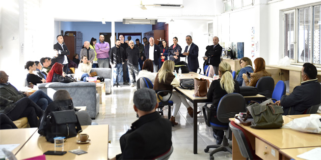 Harmanc� Atat�rk �lkokulu, �a�layan �lkokulu ve Lefko�a T�rk Lisesi’ni ziyaret etti