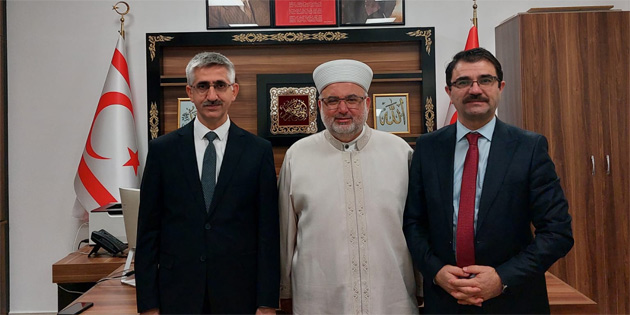TC Milli Eitim Bakan Yardmcs Ylmaz, Din leri Bakan nsal’ ziyaret etti