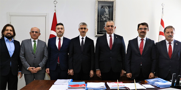 TC Milli Eitim Bakanl heyeti KKTC’de temaslarda bulunuyor