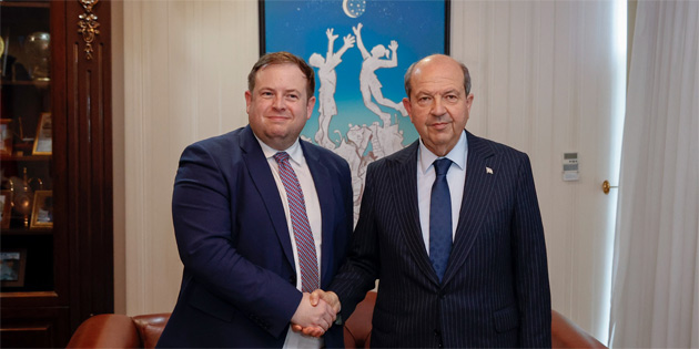 Tatar �ngiltere’nin Avrupa ve Kuzey Amerika’dan Sorumlu Bakan� Doughty’i kabul etti