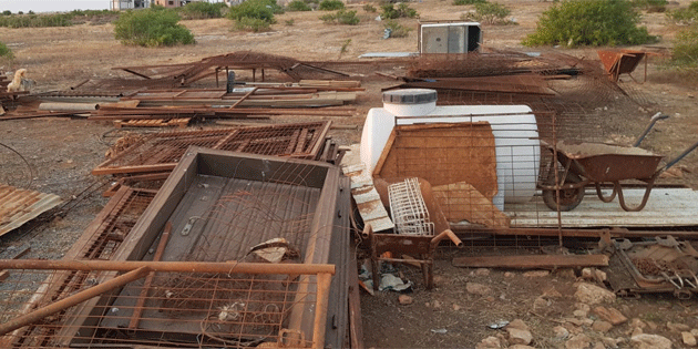 G�zelyurt Hayvanlar� Koruma Derne�i, g�n�ll�lerin kurdu�u bar�na��n y�k�lmas�na tepkili…