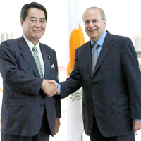 Japonya’dan Anastasiadis’e destek 