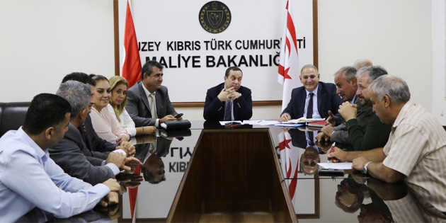 Serdar Denkta, KTS Genel Sekreteri Elcil ile grt