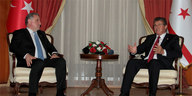 Ba�bakan �stel, TC Gen�lik ve Spor Bakan� Osman A�k�n Bak’� kabul etti
