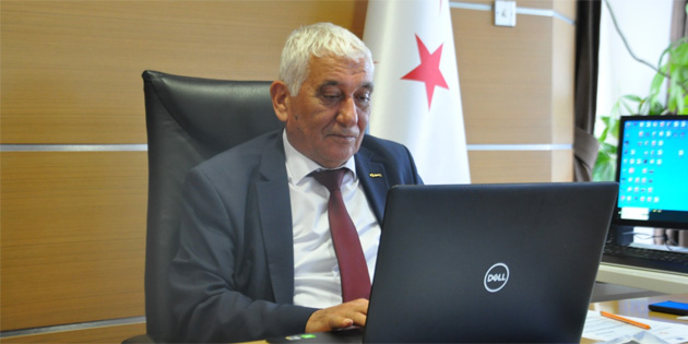 Azerbaycan-KKTC Yerel Y�netimleri Tecr�be Payla��m� Program� video konferans y�ntemiyle yap�ld�