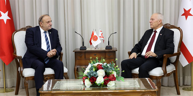 T�re, �yi Parti Genel Ba�kan Yard�mc�s� Oktay Vural’� kabul etti