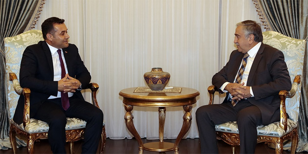 Ak�nc�, Alanya Belediye Ba�kan� Y�cel’i kabul etti 