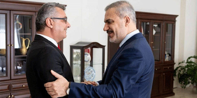 Tufan Erhrman, Hakan Fidan ile bir araya geldi