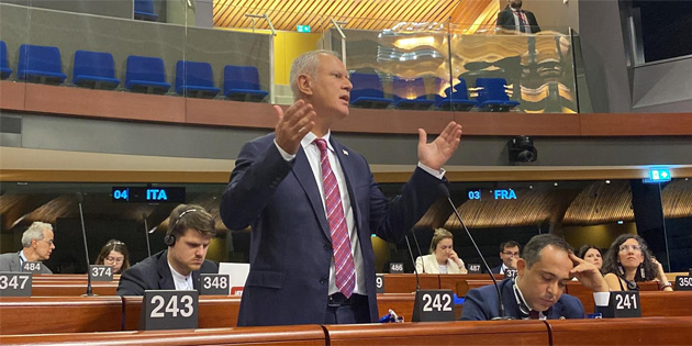 Hasipolu’ndan Rum Meclisi’nde kabul edilen “ceza artrc” yasa tasarsna tepki