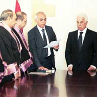 T�rker, yemin etti