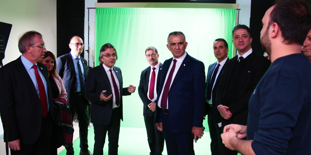 Bakan Nazm avuolu Ankara’da niversiteleri ziyaret etti 