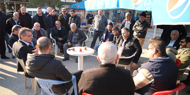 CTP Genel Bakan ve Cumhurbakan aday Erhrman, Kar-’i ziyaret etti 