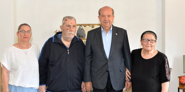 Cumhurbakan Tatar, TMT mcahidi, gazi ve ehit yaknlarn ziyaret etti