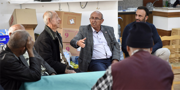 TDP Milletvekili adaylar�ndan ziyaret