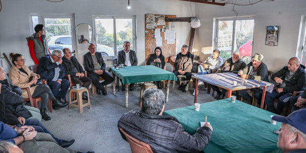 Erh�rman, Bo�azi�i, Kumyal� ve Derince k�ylerini ziyaret etti