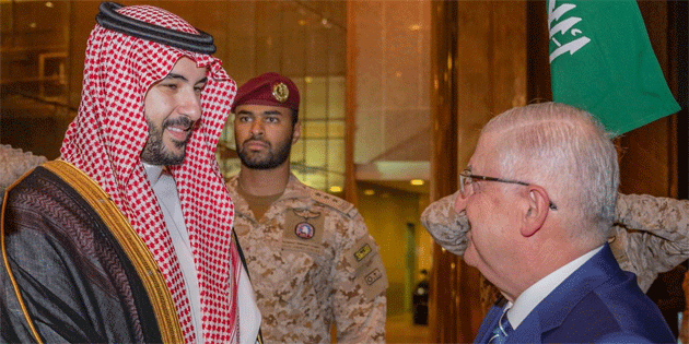 Ya�ar Bakan� G�ler, Suudi mevkida�� bin Selman ile g�r��t�