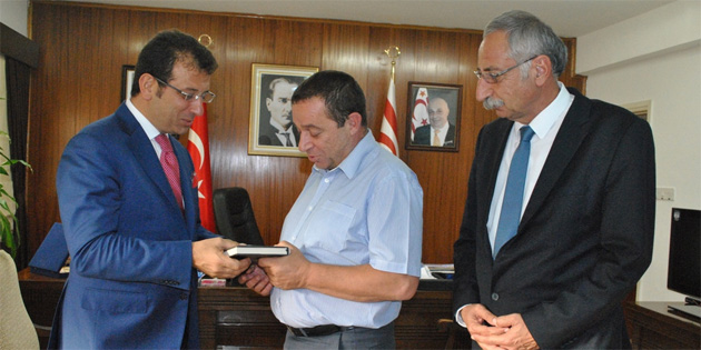 Denkta�, Beylikd�z� Belediye Ba�kan� Ekrem �mamo�lu’nu kabul etti 