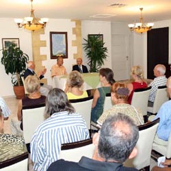 Talat, Avrupa Federalistler Birli�i ile g�r��t� 