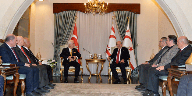 Cumhurba�kan� Tatar: “T�rkiye ile kurulan g��l� ba�lar, K�br�s T�rk halk�n� gelece�e ta��yacak”