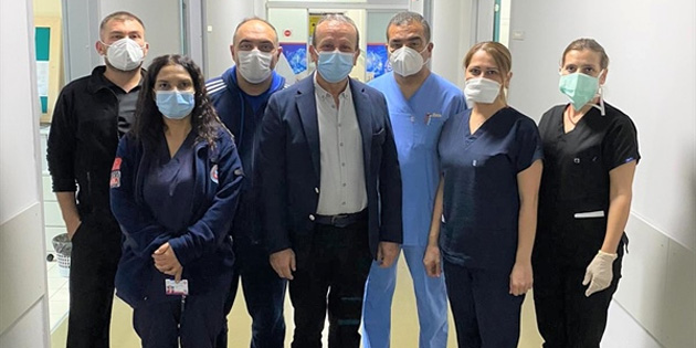 Bakan Atao�lu, Gazima�usa Devlet Hastanesi’ni ziyaret etti 