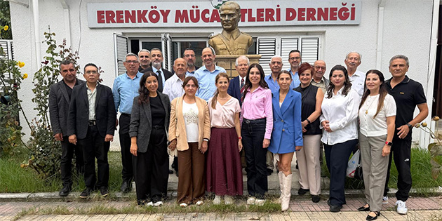 Halk�n Partisi, Erenk�y M�cahitleri Derne�i’ni ziyaret etti