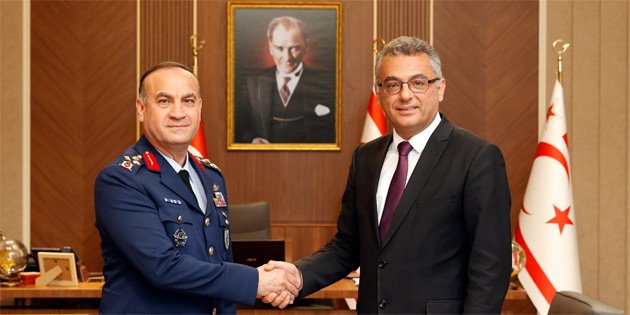 Erhrman, TC Milli Savunma Bakanl temsilcisini kabul etti 