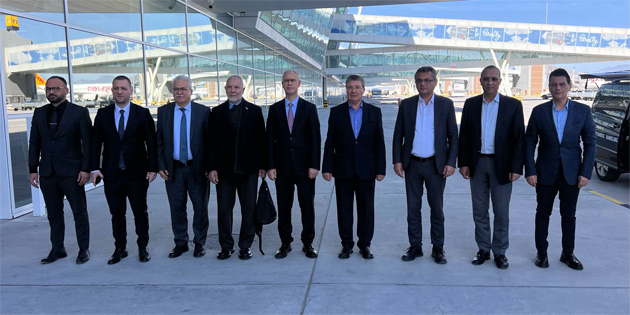 stel, Cenevre’ye gitmek zere lkeden ayrld