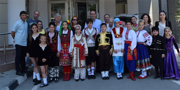 Harmanc, konuk ekipleri kabul etti