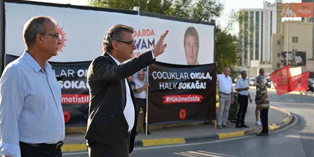 CTP'den; “�ocuklar okula, halk soka�a' eylemi!