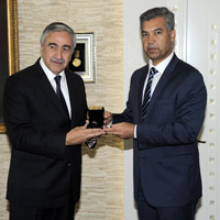 Aknc Valilii ziyaret etti 