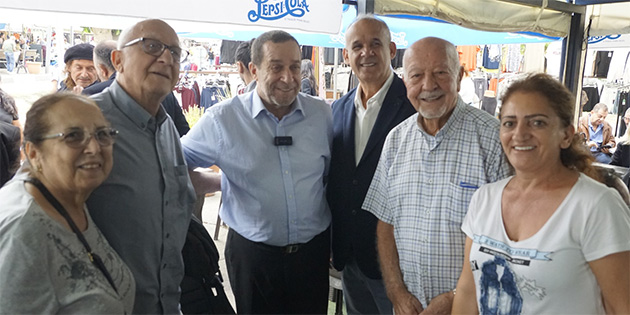 Serdar Denkta� Girne’de vatanda�larla bulu�tu