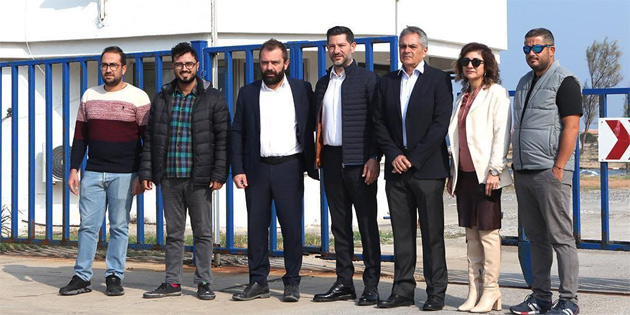 CTP’nin atalky-Esentepe Belediye Bakan aday olarak aklad Krok, Teknecik Elektrik Santrali’ni ziyaret etti 