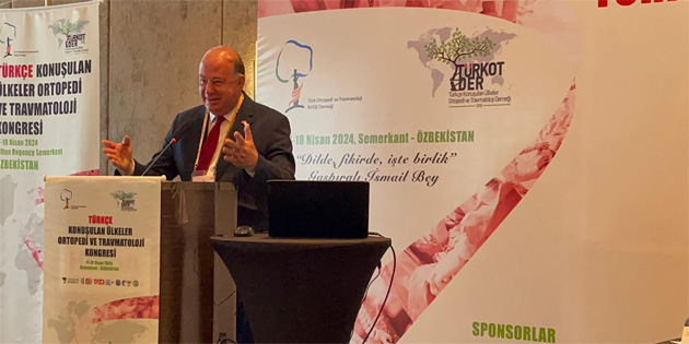 Din�y�rek, �zbekistan'da Ortopedi ve Travmatoloji Kongresi'ne kat�ld�