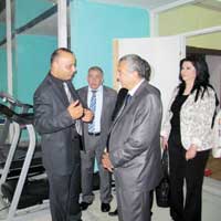 Bozer, �ZEV’i ziyaret etti