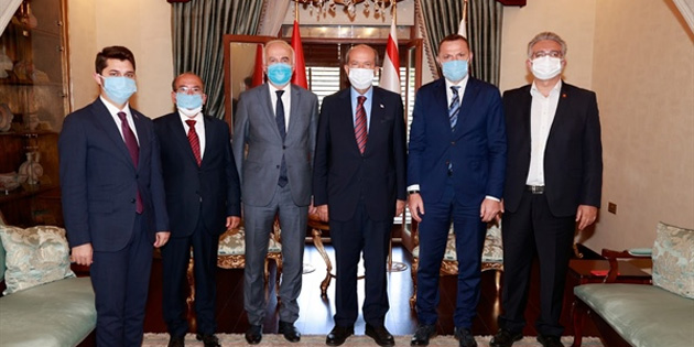 Tatar, Trkiye Vakflar Genel Mdr Burhan Ersoy’u kabul etti 