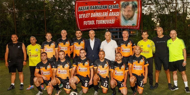 Cumhurbakan Tatar, Hasan Ramadan Cemil Daireler Aras Futbol Turnuvas’nn alna katld