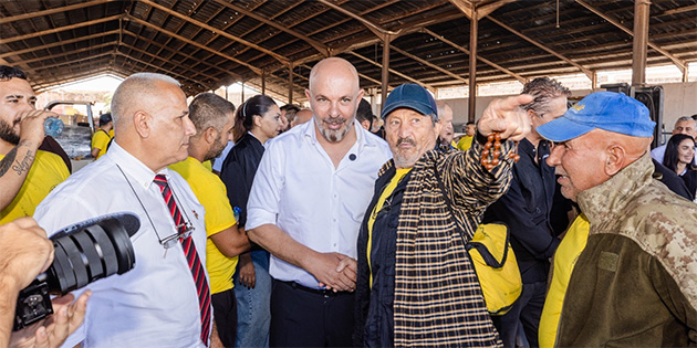 Bozkurt, Gazima�usa Serbest Liman�, Limanlar Dairesi ve Liman ���ileri �irketi’ni ziyaret etti