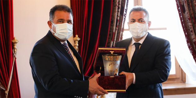 Babakan Saner Adana Valiliini ziyaret etti 