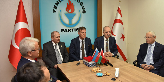 Ar�kl�, AK Parti Genel Ba�kanvekili Kurtulmu� ve Budaqov'u kabul etti 