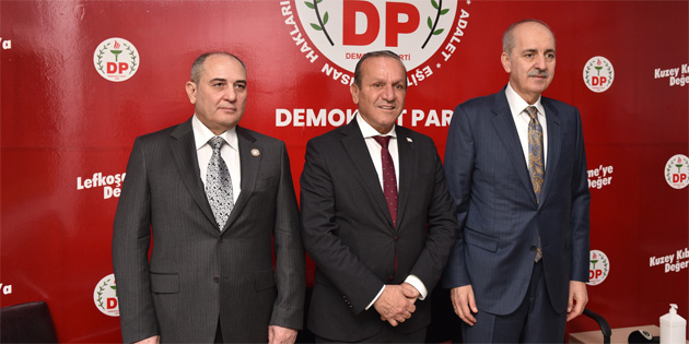 Atao�lu, AK Parti Genel Ba�kanvekili Kurtulmu� ile Yeni Azerbaycan Partisi Genel Ba�kanvekili Budaqov’u kabul etti 