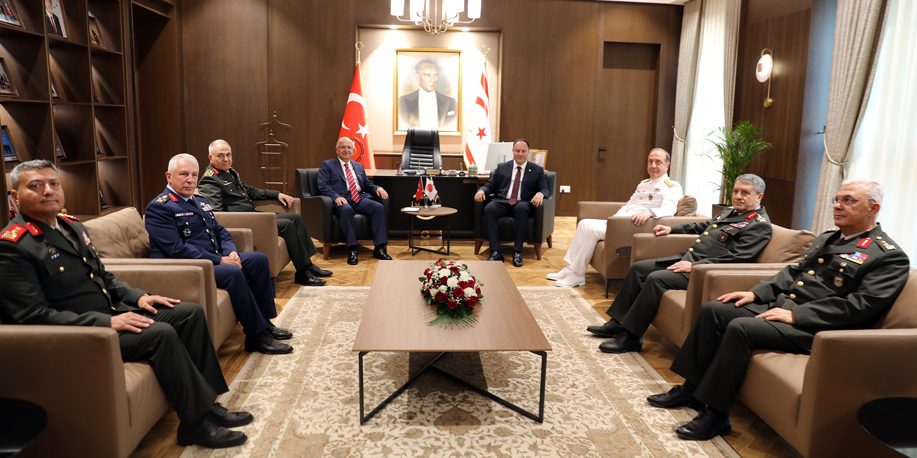 ztrkler, Gler ve TSK kuvvet komutanlarn kabul etti