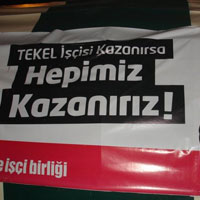 BKP, TEKEL direniine destek 