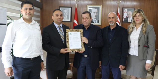 Denkta, Bilimsel Dnceyi Gelitirme Dernei heyetini kabul etti
